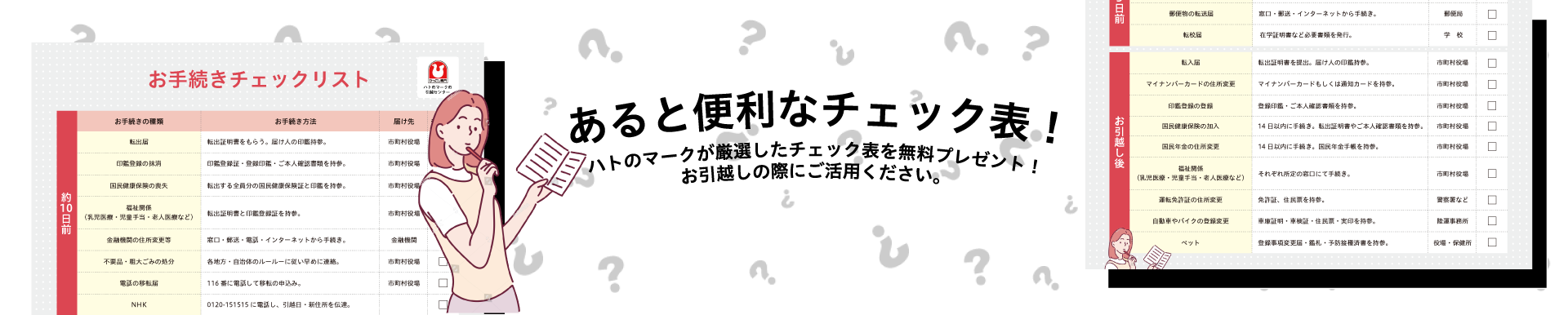 お引越が決まったら心がけておくと役に立つ10のコト